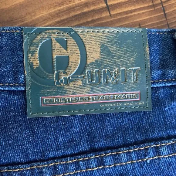 G-UNIT Denim Blue Jeans 36x33 NWT